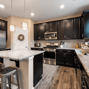 Modern, spotless kitchen after professional house cleaning in Pittsburgh